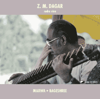 Cover of RAGA-222, Zia Mohiuddin Dagar — Seattle, 1975 / 1979